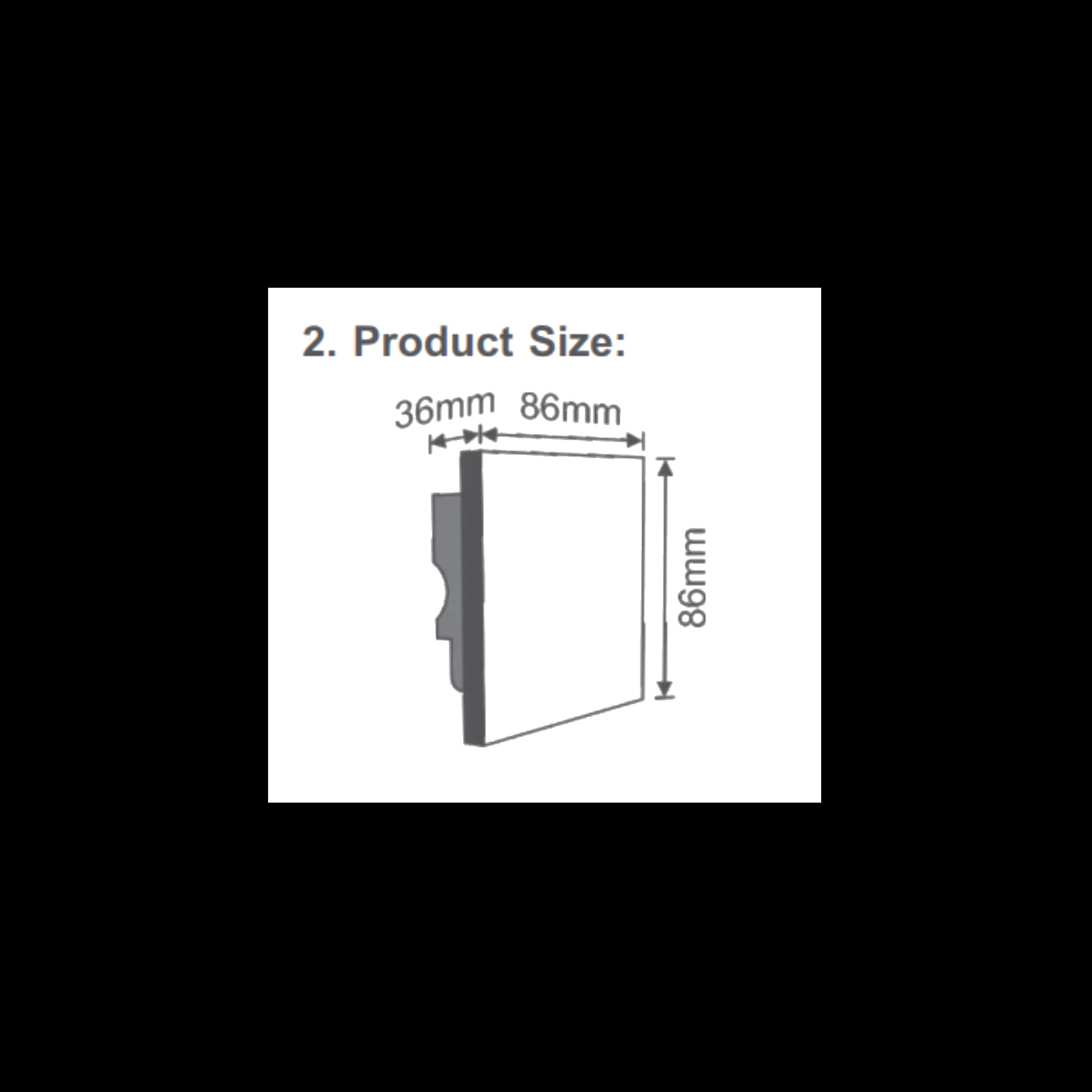 DALI Touch Panel, 2 Chanel control, Scene, Group, Unicast, Broadcast mode. Output signal: DALI, IP20. EDA2  LTECH Touch Panel